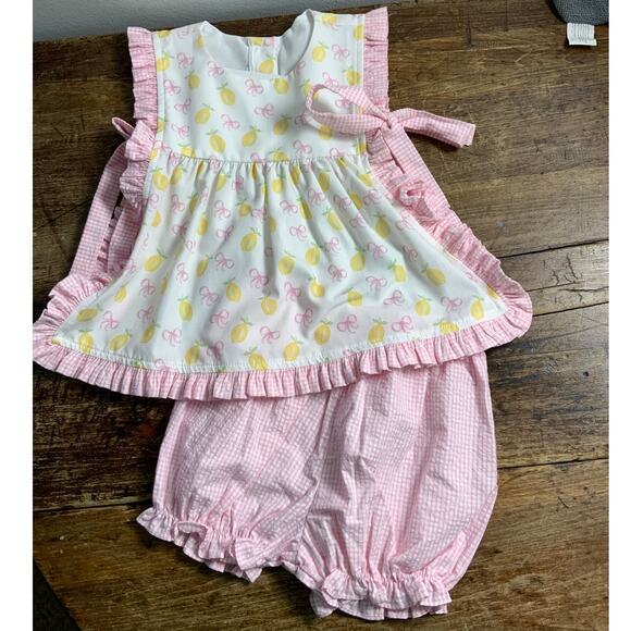 James & Lottie Abigail‎ Bloomer/Banded Short Set - Squeeze The Day - Picture 3 of 6